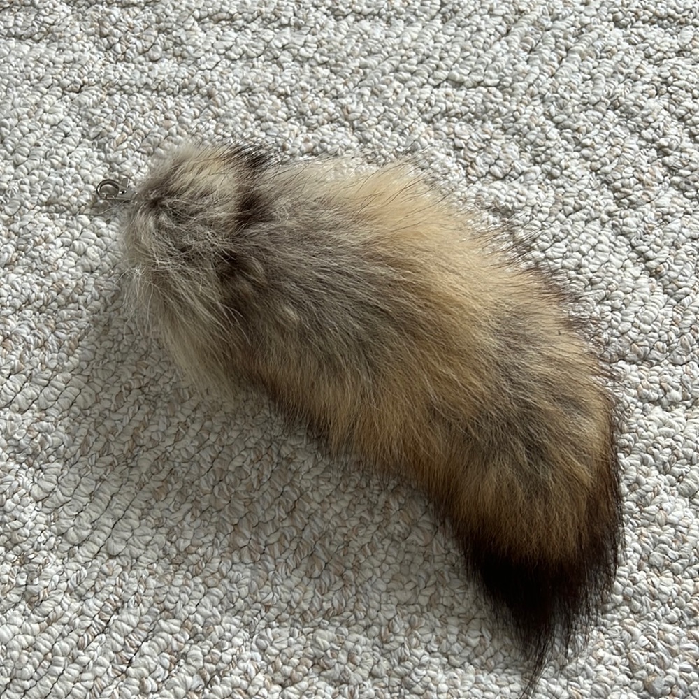fur keychain